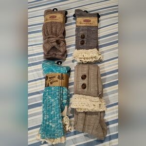 NWT! Boot Socks Bundle (4prs)